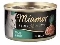 Miamor Dose Feine Filets Heller Thunfisch & Reis 100 g (Menge: 24 je Bestelleinheit)