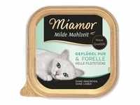 Miamor Schale Milde Mahlzeit Geflügel & Forelle 100 g (Menge: 16 je Bestelleinheit)