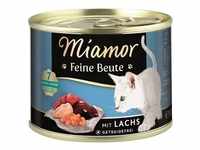 Miamor Dose Feine Beute Lachs 185 g (Menge: 12 je Bestelleinheit)