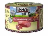 MACs Cat Kitten Kalb & Hühnerherzen 200g (Menge: 6 je Bestelleinheit)