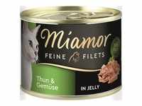 Miamor Dose Feine Filets Thunfisch & Gemüse 185 g (Menge: 12 je Bestelleinheit)