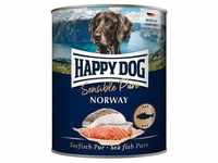 Happy Dog Dose Sensible Pure Norway Seefisch 800g (Menge: 6 je Bestelleinheit)