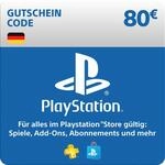 Sony PlayStation Store Guthaben 80 Euro / PSN SCEE-DE-00008000