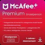 McAfee+ PREMIUM Individual Security - 1 Nutzer / Unbegrenzte-Ger&auml;te / 1 Jahr