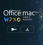 Microsoft Office 2011 Home & Business f&uuml;r Mac W6F-00189