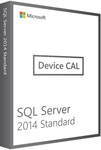 Microsoft (CALs) Microsoft SQL Server 2014 Standard- 1 Device CAL 359-00765