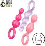 Satisfyer Booty Call aus Silikon, 13,5 14 cm, 3 Teile
