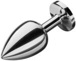 Gro&szlig;er Edelstahl-Buttplug, 10 cm