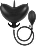 Latex Play - Inflatable Anal Tulip-Shaped Plug with Pump 11 cm