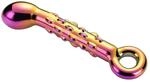 Ribbed G-Spot Dildo, 18 cm