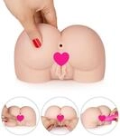 Vibrating Pussy and Ass, 15,5 cm