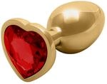 Heart Butt Plug Small, 6,9 cm