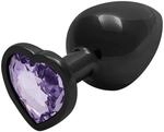 Heart Butt Plug Medium, 8 cm