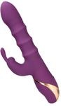 3 Up-and-Down Moving Rings Vibrator, 24 cm