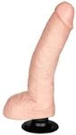 Vibrating Cock with Balls, 28 cm