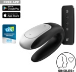 Satisfyer Double Fun Connect App, 9,5 cm, mit Fernbedienung