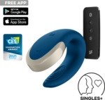 Satisfyer Double Love Connect App, 8,5 cm, mit Fernbedienung