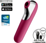 Satisfyer Dual Love Connect App, Vibrator + Druckwellentoy