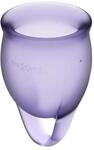 Satisfyer Feel Confident - Menstrual Cup Set, 15 & 20 ml