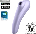 Satisfyer Dual Plea sure Connect App, Vi brator + Druckwellen