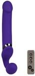 Vibrating Bendable Strap-On - Size XL, 35 cm