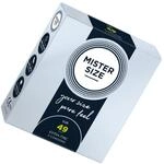 Mister Size 49, 49 mm, 3 St&uuml;ck