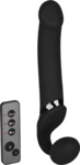 Vibrating Bendable Strap-On - Size L, 34 cm