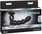 Fantasy C-Ringz - Posable Partner Double Penetrator, 14 cm