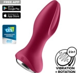 Satisfyer Rotator Plug 2 Connect App, 12,5 cm