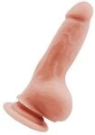 Bendable Realistic Dildo, 18 cm