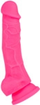 Neo - Dual Density Cock with Balls, 19 cm