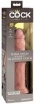 King Cock Elite - 9" Dual Density Silicone Cock, 24,8 cm