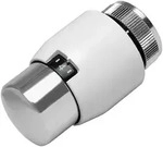 Resideo Thermostatregler T4xxx, 6&ndash;26 Grad C, M30x1,5mm, Wei&szlig;/Chrom T4021