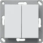 Gira Wandsender System 55, 2-fach, Bluetooth, Reinwei&szlig; gl&auml;nzend, 246203 246203