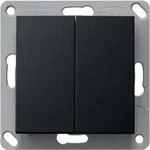 Gira Wandsender System 55 Bluetooth 2-fach, 2462005, Schwarz matt 2462005