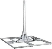 Kathrein 20410068, Kathrein Flachdachst&auml;nder ZAS 150, 60mm, 1.100mm, 1,5mm, Stahl,