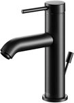 KEUCO Einhebel-Waschtisch-Mischer 100 IXMO 59502 m.Zug.-Ablgrt. Soft, Rosette r/e sw