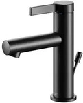KEUCO Einhebel-Waschtisch-Mischer 100 IXMO 59502 m.Zug.-Ablgrt. Pure, Rosette r/e sw