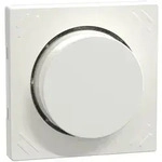 Merten Drehregler-Modul System M, 55x55mm, 230V, Thermoplast, Polarwei&szlig;,