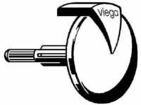 Viega Drehrosette Visign MT1/RT1 6161.03 aus Kunststoff verchromt 309664