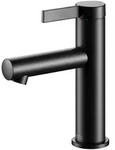 KEUCO Einhebel-Waschtisch-Mischer 100 IXMO 59502 o.Zug.-Ablgrt. Pure, Rosette r/e sw