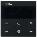 Gira Raumtemperaturregler System 3000 BT, System 55, Schwarz matt, 5394005...