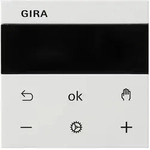 Gira Raumtemperaturregler System 3000 BT, System 55, Reinwei&szlig;, 539403 539403