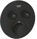 Grohe Thermostat Grohtherm SmartControl, 2 Absperrventile, Fertigmontageset f&uuml;r
