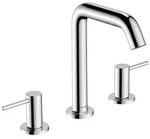 hansgrohe Tecturis S 3-Loch Waschtischarmatur 150mm 4l/min EcoSmart plus Chrom mit