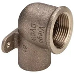 Viega Wandscheibe, 94472G, d. 15mm x Rp 1/2", Rotguss 100223