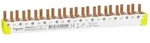 Schneider Electric Kammschiene Acti9 A9XPH712, 12TE 3P+N 80A, 216mm, Wei&szlig; A9XPH712