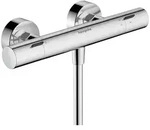 hansgrohe Ecostat Fine Brausethermostat Aufputz DN 15, Chrom 13324000