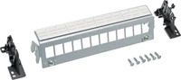 hager FZ12MK, hager Patch-Panel, univ., 12-fach, f&uuml;r Keystone, o. Module, f&uuml;r