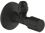 Grohe Eckventil, langer Schubschaft, Schubrosette, Wandanschluss 1/2", Abgang 3/8",